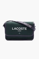 Heritage Canvas Flap Close Cotton Shoulder Bag