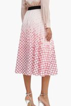 Degrade Pleated Skirt
