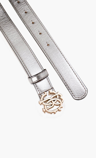 Metallic Leather Belt
