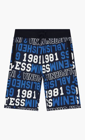 Printed Logo Shorts