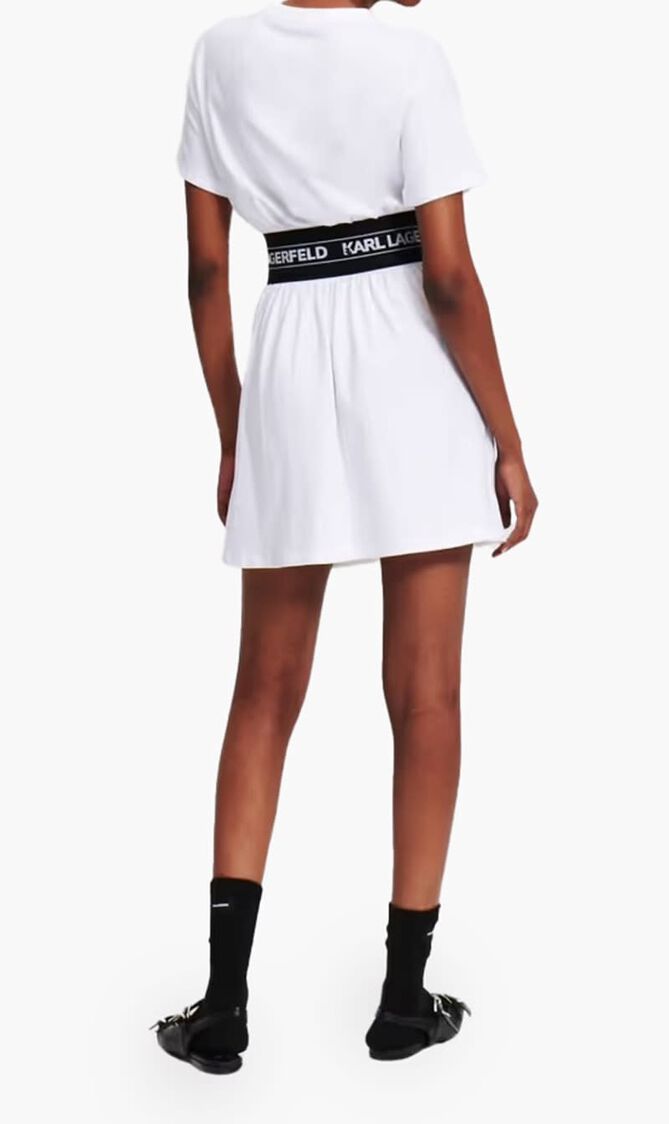 Logo Tape T-shirt Dress