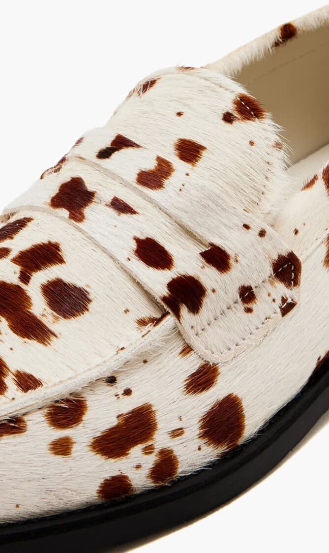 Wilde Cow Penny loafers