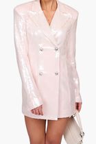 SEQUINS BLAZER DRESS