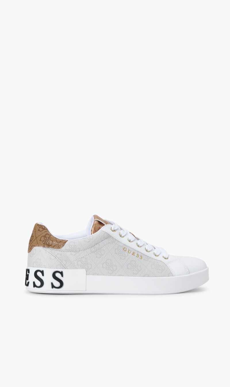 Buy GUESS CORLAN LOGO TAPE SNEAKERS for SAR 200.00 The Deal Outlet