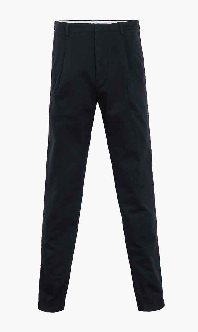 Belted Zip Closure Trousers
