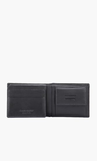 Engraved Logo Bi-Fold Wallet