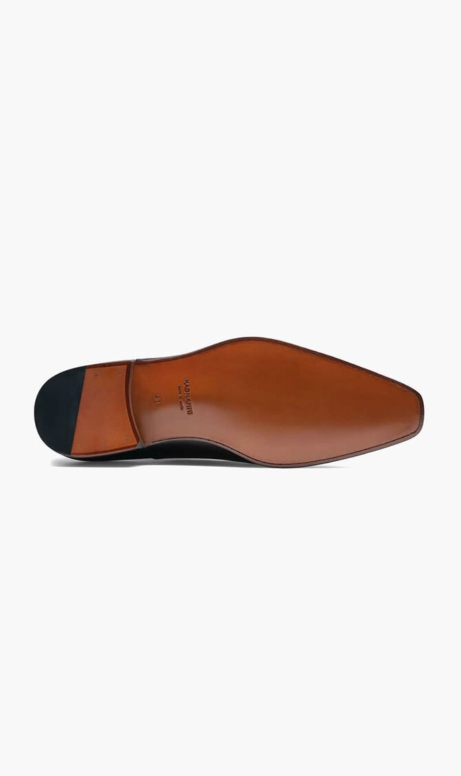 Leather Monk Strap Mules