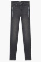 Skinny Denim Logo Jeans