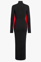 SUSTAINABLE VISCOSE JERSEY LONG DRESS