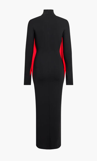 SUSTAINABLE VISCOSE JERSEY LONG DRESS