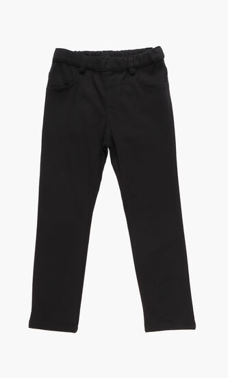 Embroidered Logo Pants