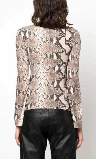 PHYTON PRINTED FLUID JERSEY FL