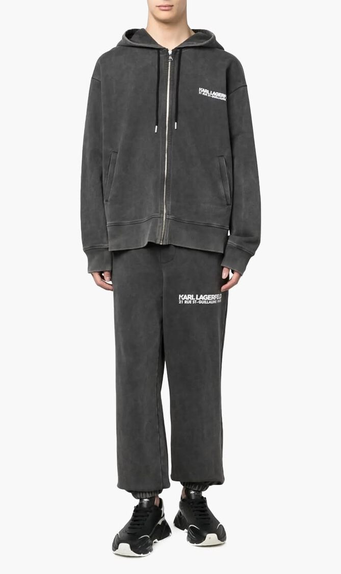 Rue St-Guillaume Zip-Up Hoodie