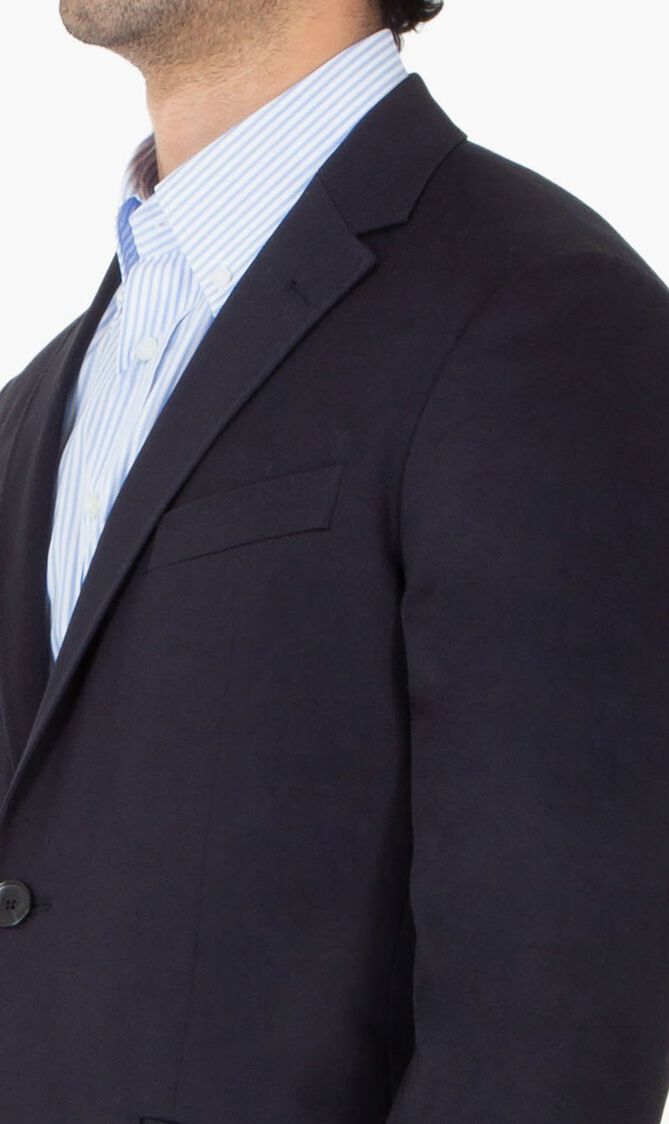 Roma Fit Cotton Stretch Blazer