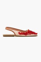 Embroidered Ballet Flats