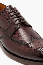 Leather Derby shoes