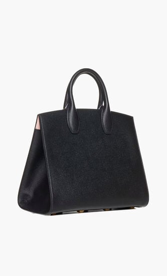 Top Handle Leather Bag