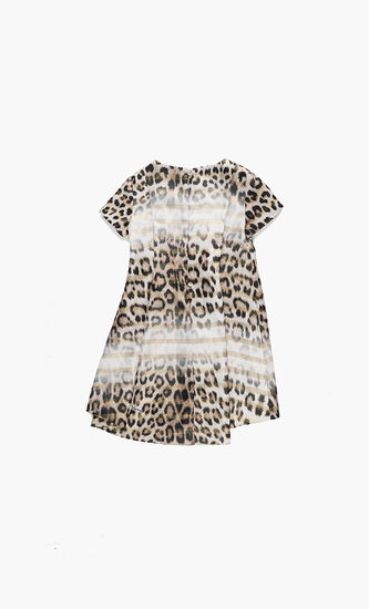 Leopard Jacquard Dress