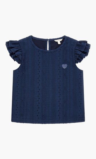 Stretch Jacquard Top