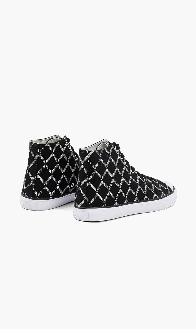 Geo Carver High Top Sneakers