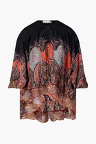 RHIANNON RUFFLE BILLOW BLOUSE