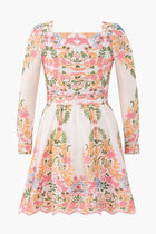 Lyla Embroidered Mini Dress