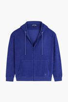 Solid Terry Hoodie Sweatshirt