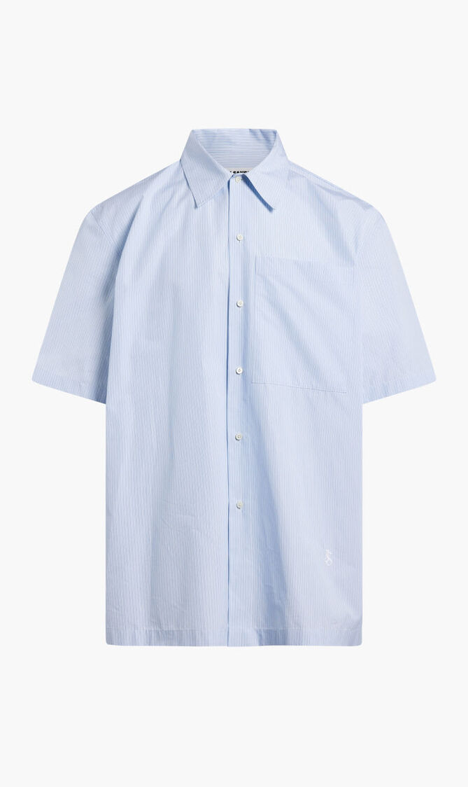 FRIDAY AM MULTITRACK STRIPE ON COTTON SHIRTING