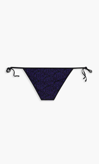 SWIM SLIP REVERSIBLE LYCRA MIRANDA ZEBRA+VERSACE VERSACE