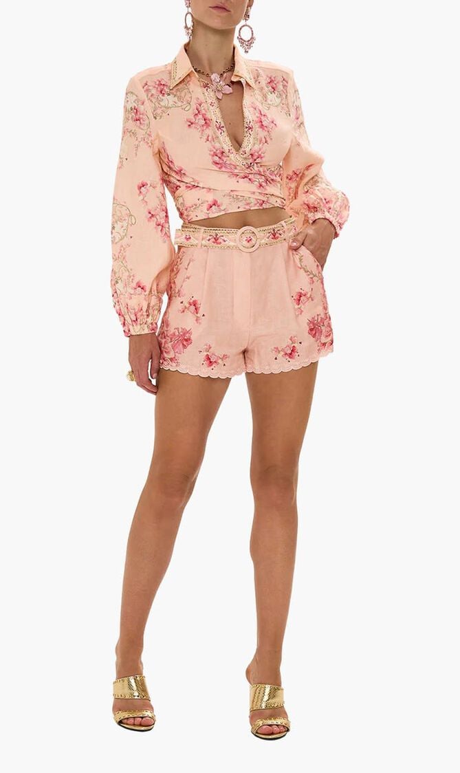 Tuck Front Short