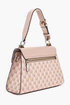 G Wave Top Handle Flap Handbag