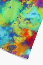 Tie and Dye Printed Halter Dress