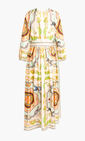 Printed Silk Dress