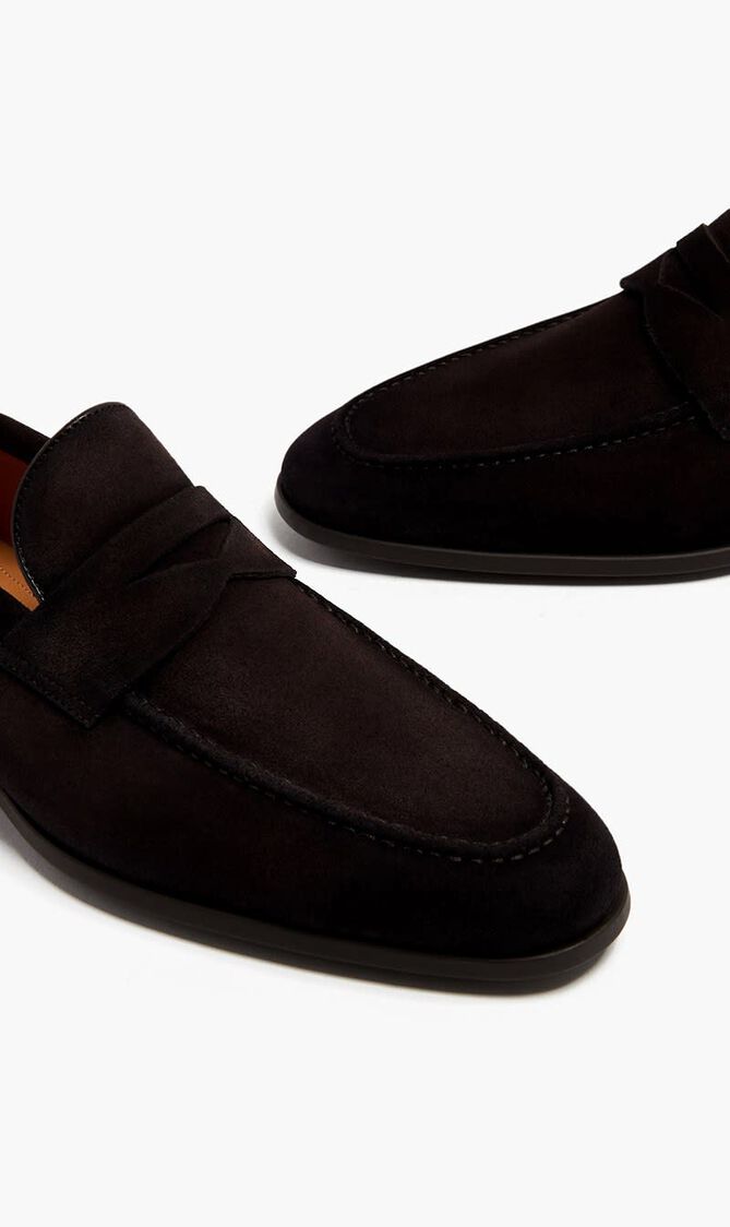 Suede Loafers