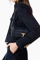 Front Pleat Mini Skirt