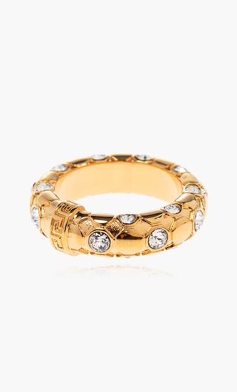 RING METAL STRASS