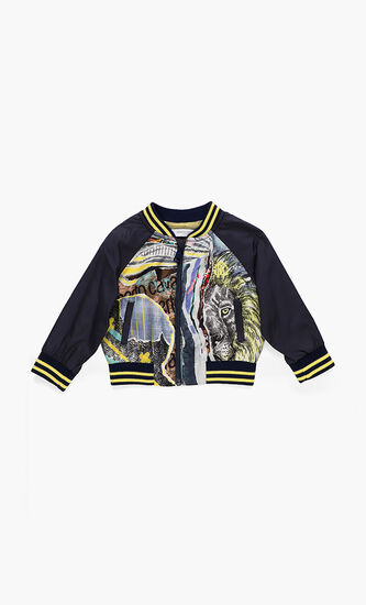 Collage Nylon Jacket