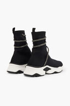 BLACK FABRICJET HEMATITE STRASS