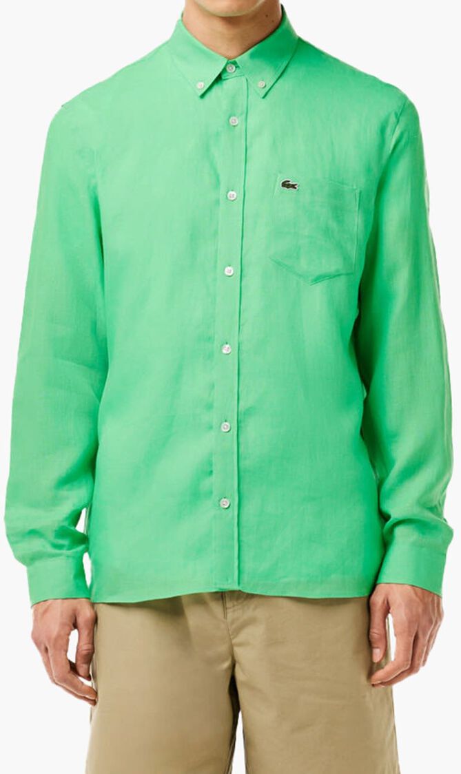 Regular Fit Linen Shirt