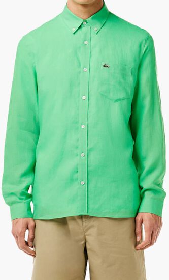 Regular Fit Linen Shirt