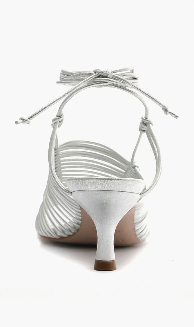 MACRAME HEEL SANDAL