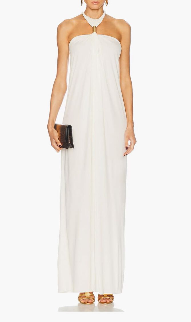 Halterneck Evening Dress