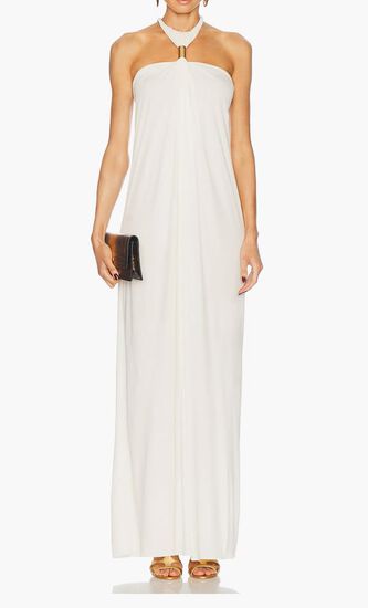 Halterneck Evening Dress