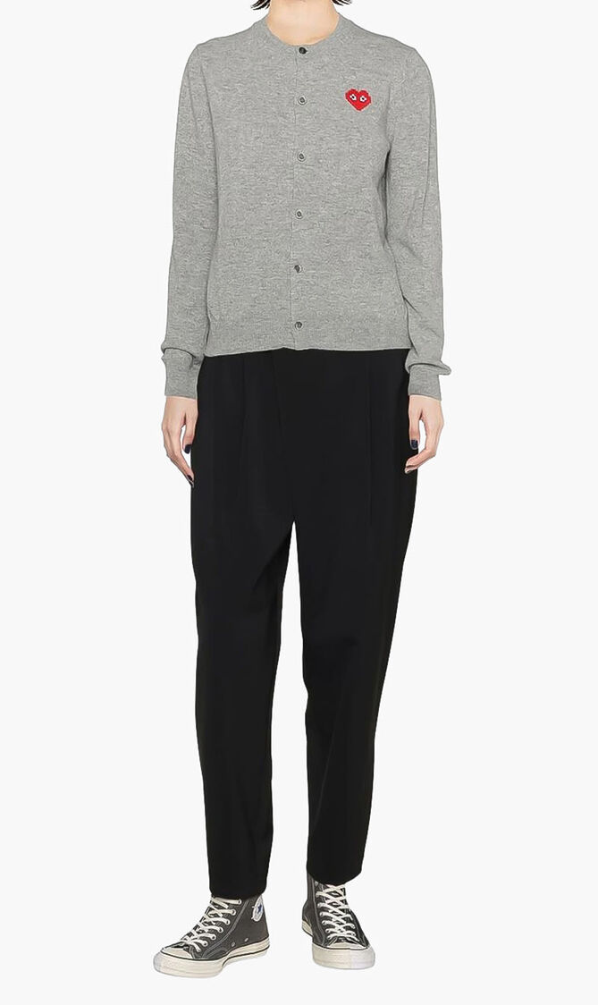 Invader Heart Cardigan