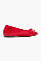 CHARLOTTE RED PATENT BALLET FLATS
