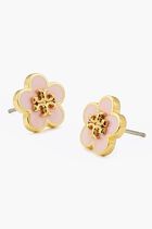 KIRA ENAMEL FLOWER STUD EARRING