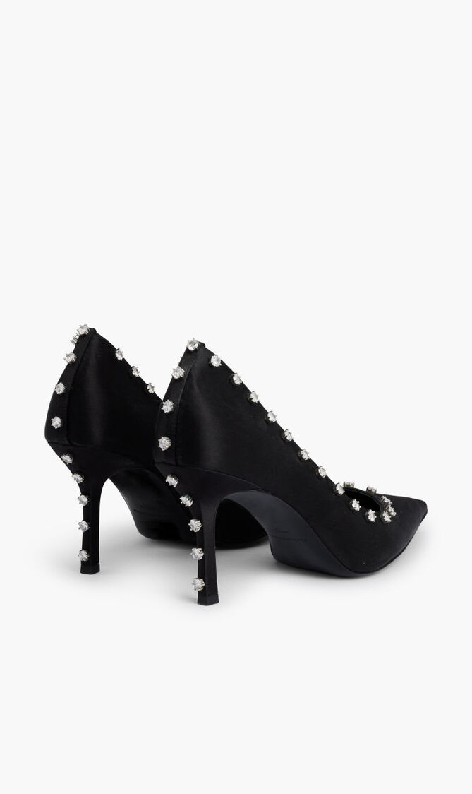 DELPHINE 85 CRYSTAL STUD PUMP