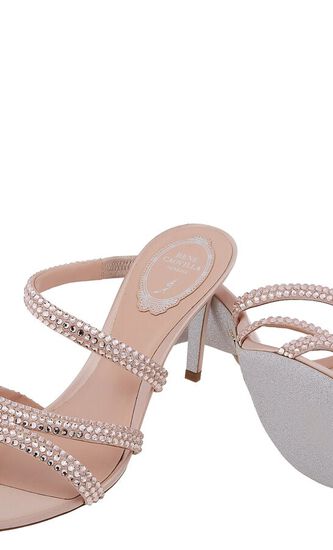 LIGHT GOLD SATINCHONEY STRASS