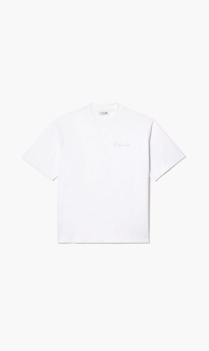 Loose Fit Heavy Cotton Embroidery T-shirt