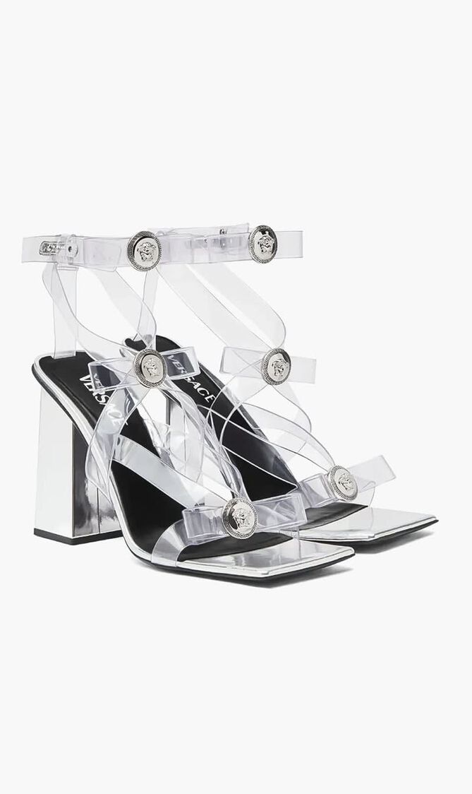 Medusa Bow Detailed Sandals